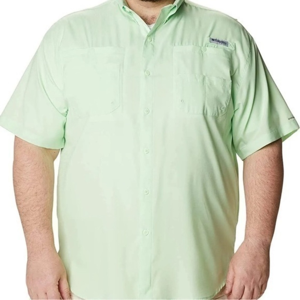 New Columbia Men's Tamiami II Short Sleeve Shirt, Key West, size Small